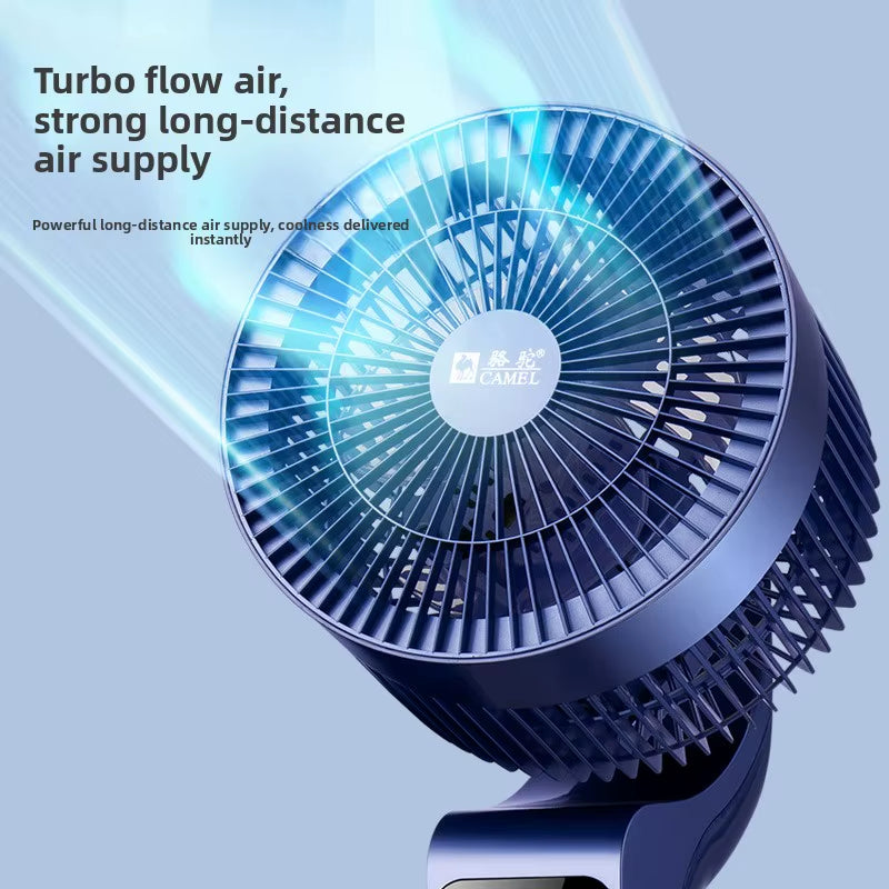 Camel Air Circulation Fan DC Inverter 36-Speed Voice-Controlled Remote-Controlled Aromatherapy Turbo Convection Floor Fan