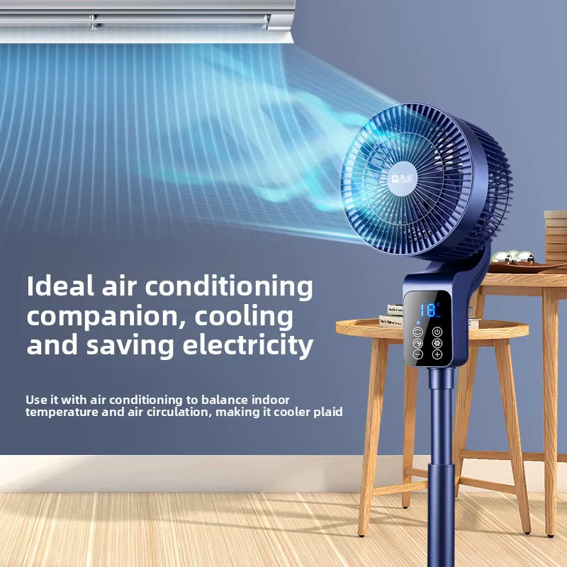Camel Air Circulation Fan DC Inverter 36-Speed Voice-Controlled Remote-Controlled Aromatherapy Turbo Convection Floor Fan